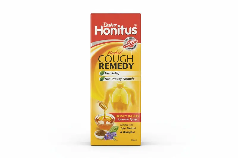 Honitus - Herbal Cough Remedy Fast Relief Ayurvedic Syrup