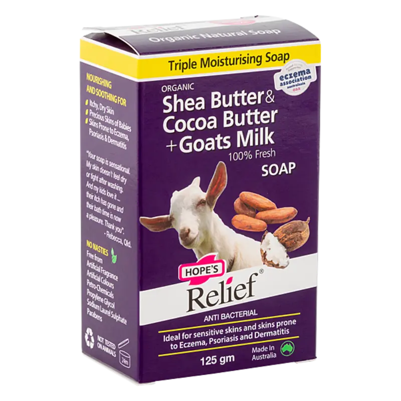 Hope's Relief Goats Milk Soap 125g