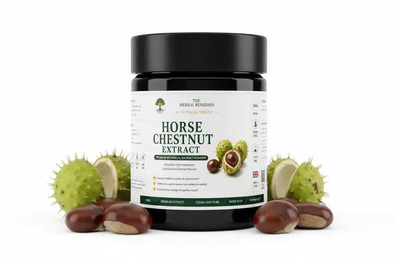 Horse Chestnut Extract (Aesculus hippocastanum) Traditional Botanical Support for Circulatory & Leg Comfort