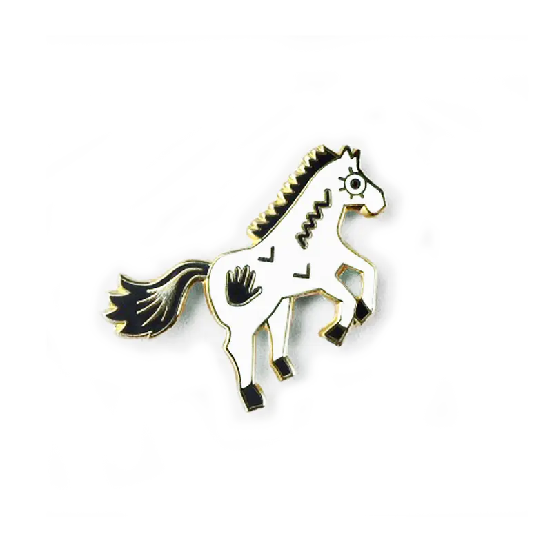 Horse Pin Badge