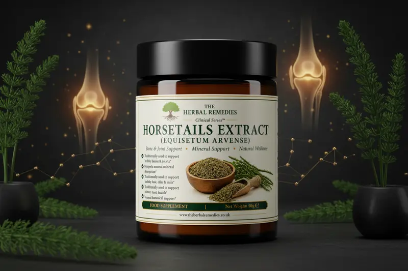 Horsetail Extract (Equisetum arvense) Traditional Botanical Support for Hair, Skin, Nails & Structural Wellness