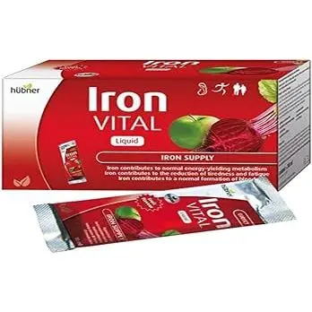 Hübner Iron VITAL Liquid Sachets 20 x 10ml
