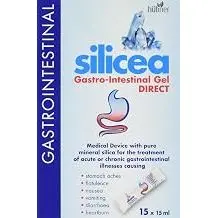 Hübner Original Silicea Gastro-Intestinal Gel 15 x 15ml Sachets
