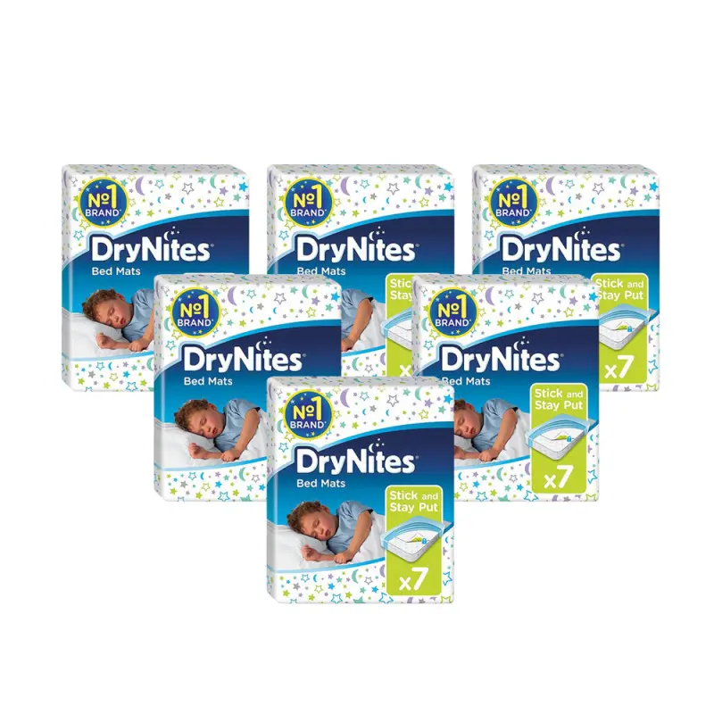Huggies DryNites Bed Mats 6 Pack
