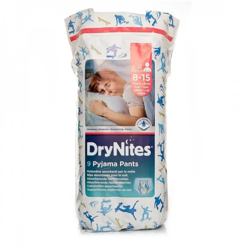 Huggies Drynites Pyjama Pants Boys 8-15 Years