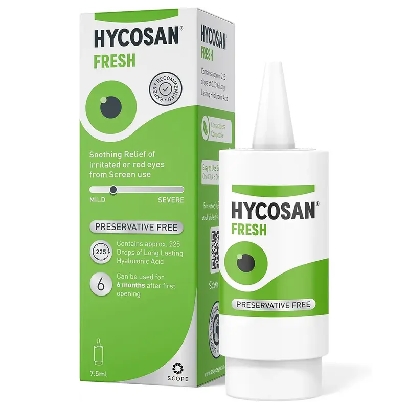 Hycosan Fresh 0.03% Eye Drops 7.5ml