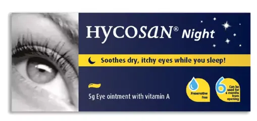 Hycosan Night Eye Oindment 5G