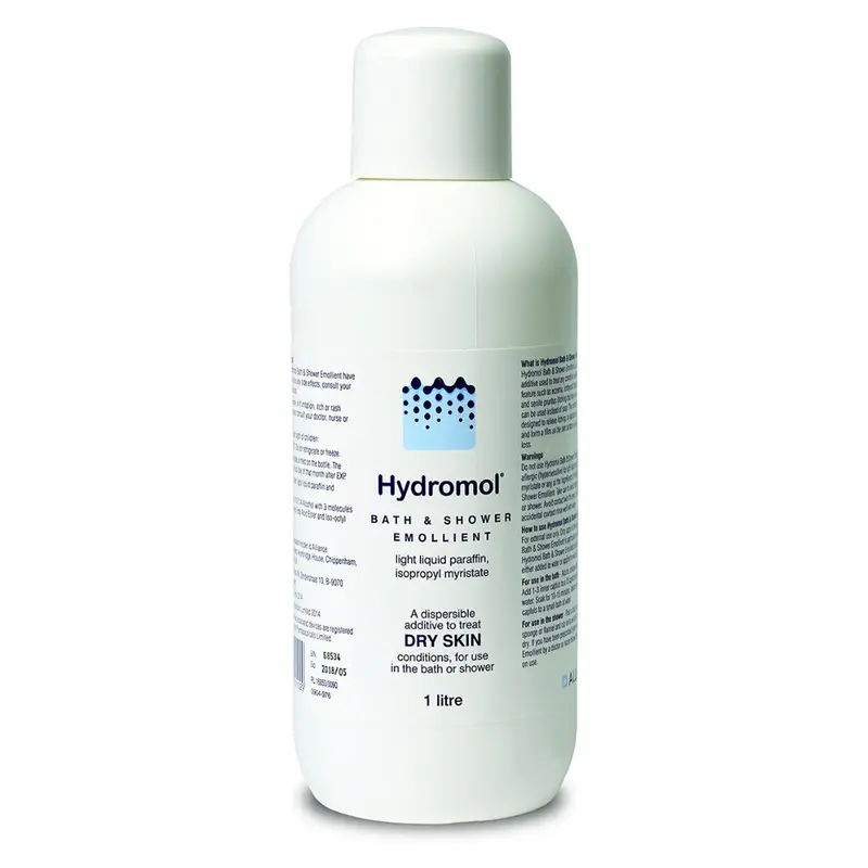 Hydromol Bath and Shower Emollient, 1 Litre (P)(A)