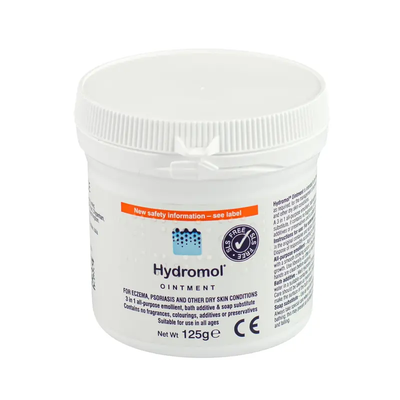 Hydromol Ointment - Eczema, Psoriasis & Dry Skin Management (125g or 500g) (x1)