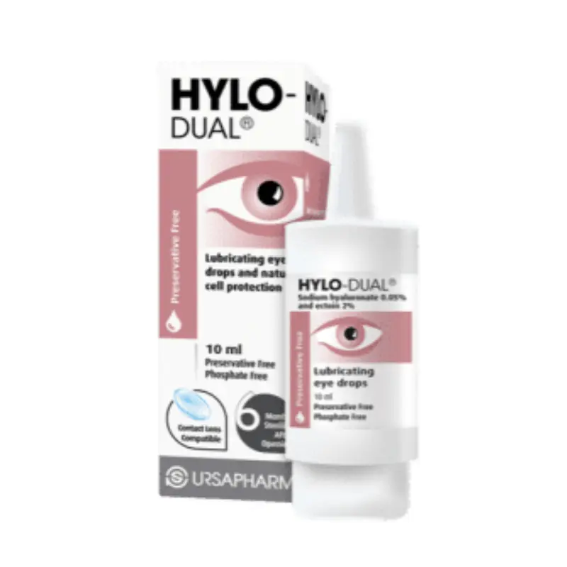 Hylo-Dual Eye Drops 10ml