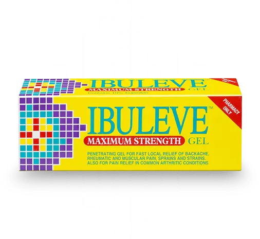Ibuleve Max Strength Pain Relief 10% Gel 30g