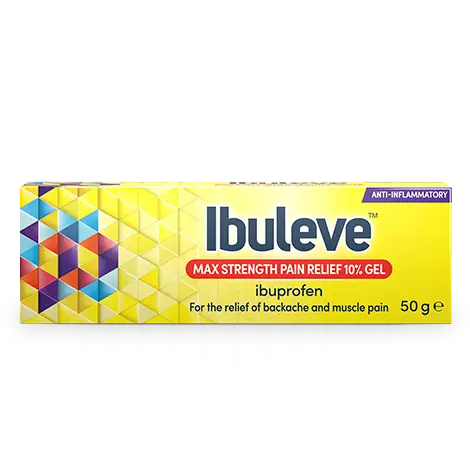 Ibuleve Max Strength Pain Relief 10% Gel 50g