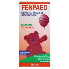 Ibuprofen Oral Suspension Sugar Free 100ml