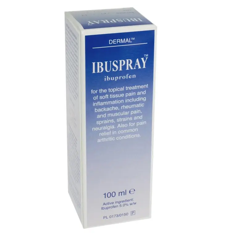 Ibuspray Topical Spray 5% w/w 100ml (P)
