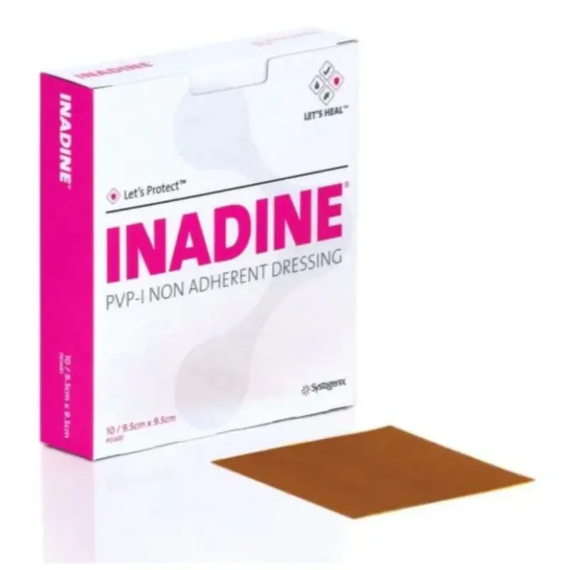 Inadine Non-Adherent Dressing 9.5 x 9.5cm - Pack of 10