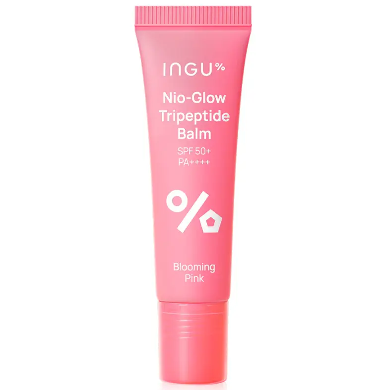 INGU - Skin Nio-Glow Tripeptide Balm SPF50+ PA++++, Blooming Pink 10ml.