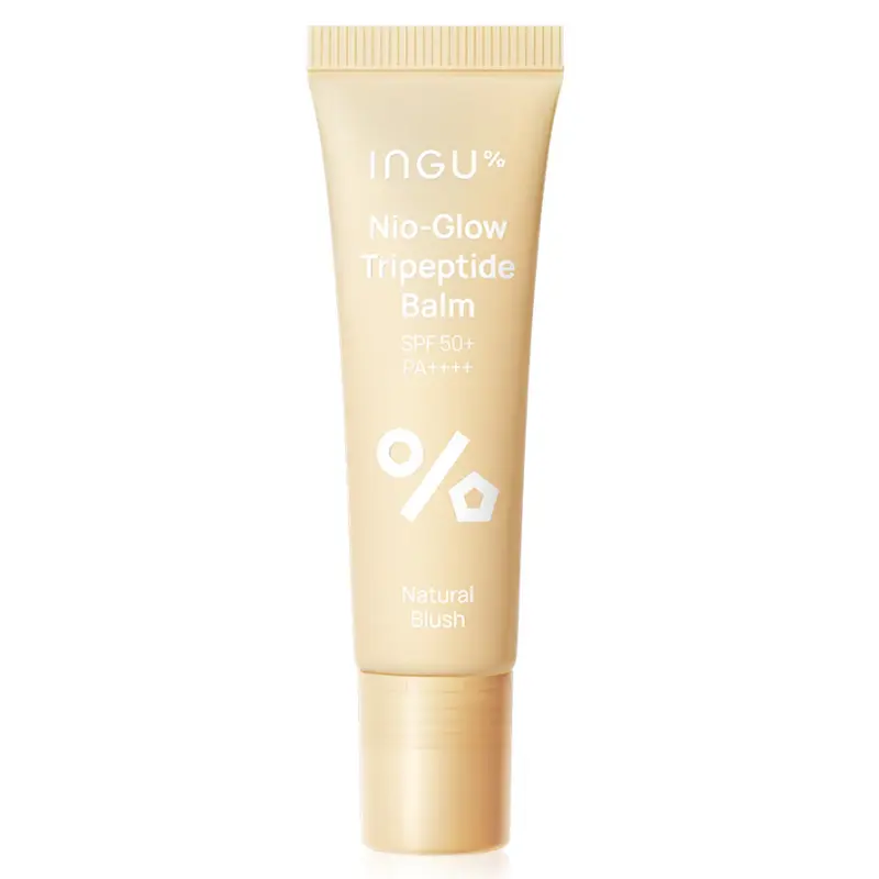 INGU - Skin Nio-Glow Tripeptide Balm SPF50+ PA++++, Natural Blush 10ml.