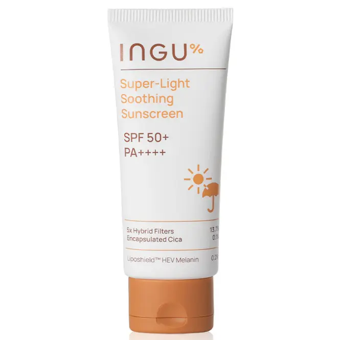 INGU - Skin Super-Light Soothing Sunscreen SPF 50+ PA++++ 80g.