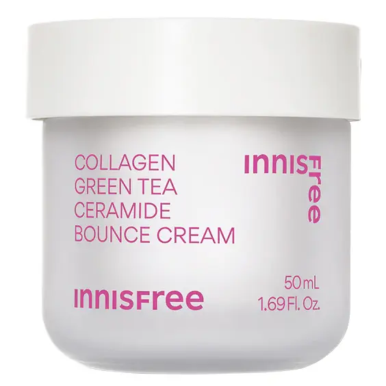 Innisfree - Collagen Green Tea Ceramide Bounce Cream 50ml.