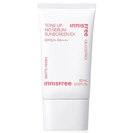 Innisfree - Tone Up No Sebum Sunscreene 60ml.