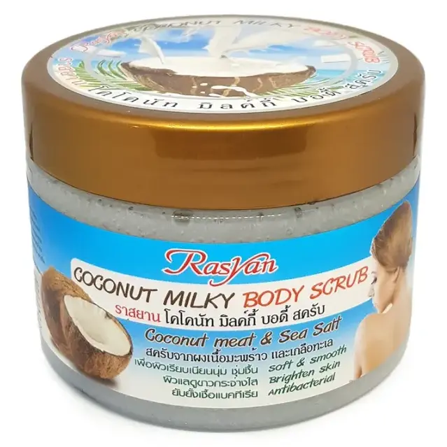 ISME - Coconut Milky Body Scrub, Coconut Meat & Sea Salt 350g.