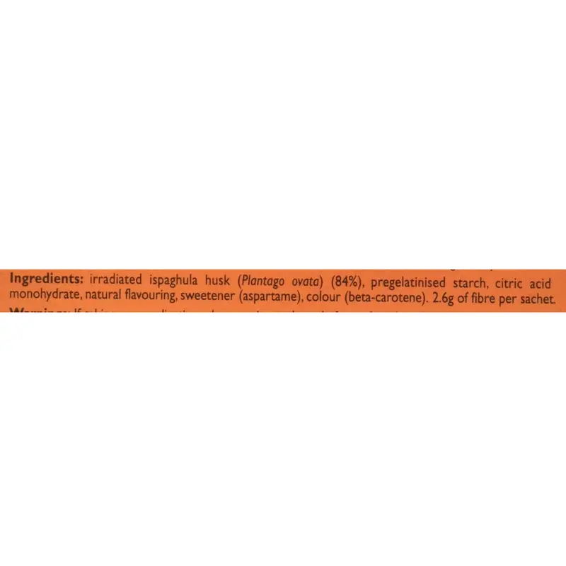 Ispaghula Husk Orange Drink Sachets, Pack of 30 (T)