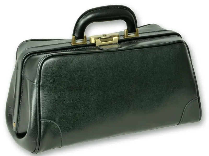 Italian Design Prime Leather Doctors Medical Bag FLORIDA