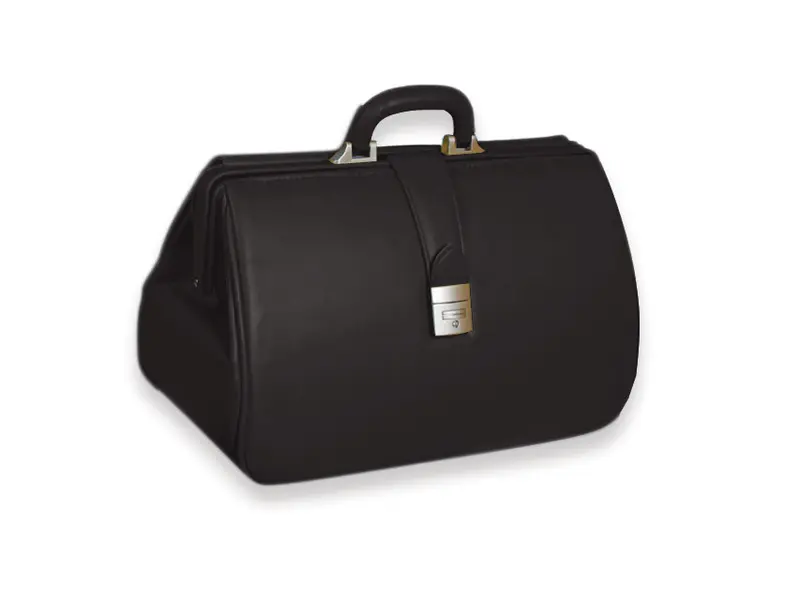 Italian Design Simulated Leather Doctors Medical Bag KANSAS SKAY