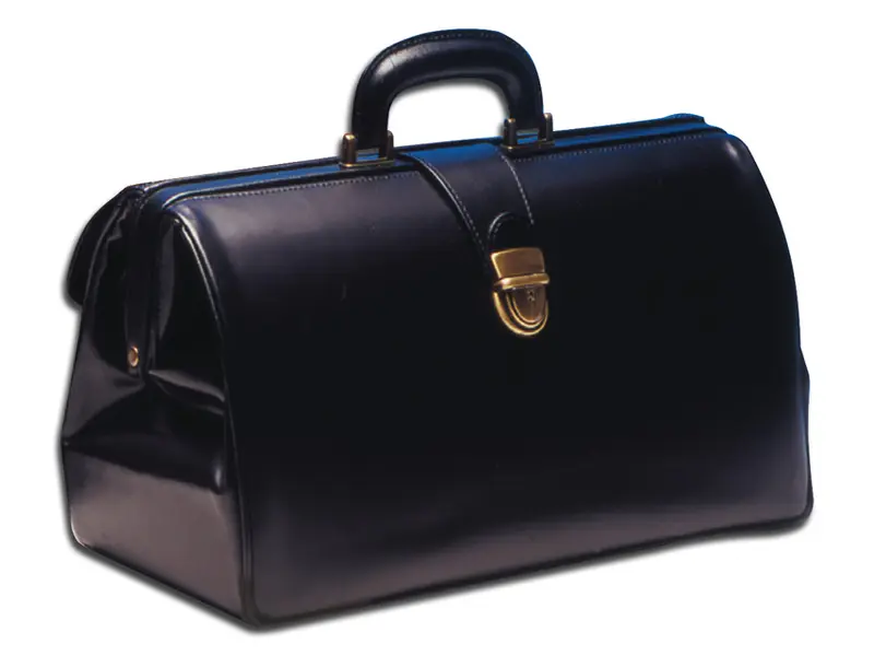 Italian Prime Leather Doctors Medical Bag SUPERTEXAS
