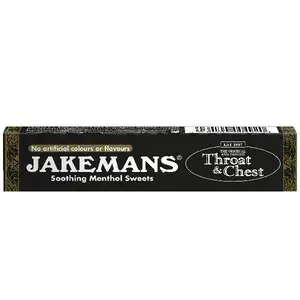 Jakemans Original Throat & Chest Soothing Menthol Sweets 41g Stick Pack