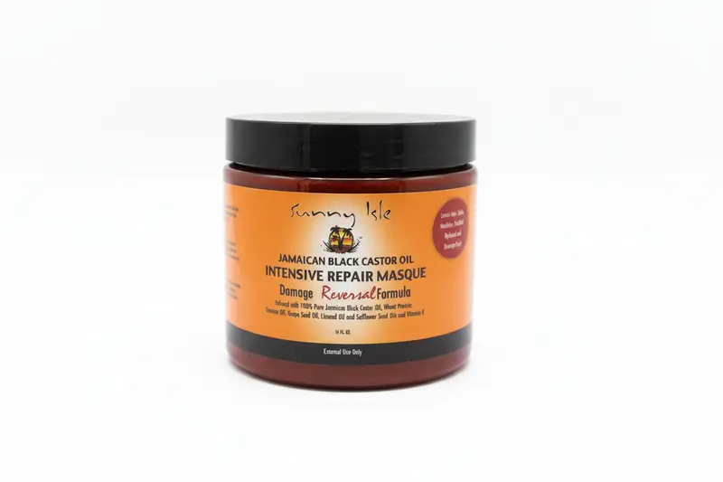 Jamaican Black Castor Oil Intensive Repair Masque – Damage Reversal Formula 16oz