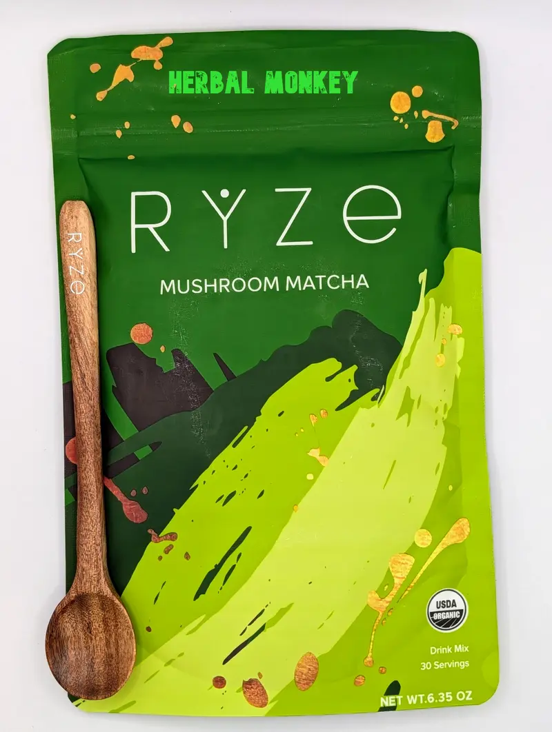 Japanese Matcha 6 Mushroom Superfood Coffee Blend - Free Spoon while Stocks Last!