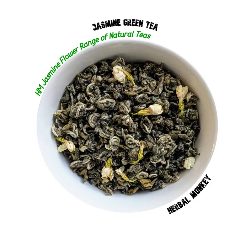Jasmine Flower Green Tea | Green Tea | Natural Jasmine Green Tea