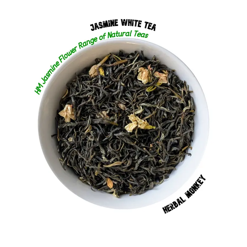 Jasmine Flower White Tea | White Tea | Natural Jasmine White Tea