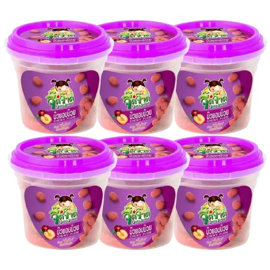 Jeedjad - Plum 40 g. (Pack of 6)