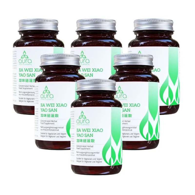 Jia Wei Xiao Yao San (Free and Easy Wanderer Plus) - 6 x 60 tablets