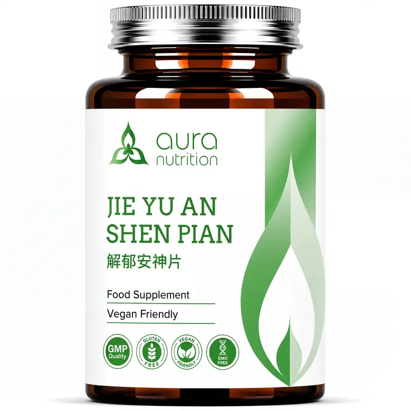 Jie Yu An Shen Pian (Eucommia Bark & Liquorice Root) - 60 tablets