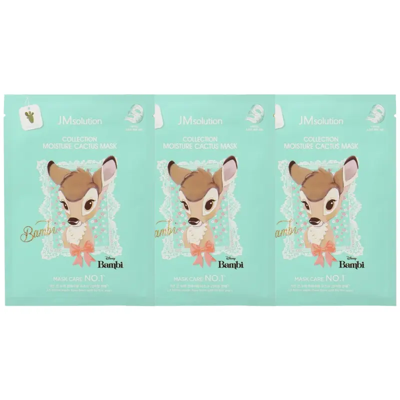 JM Solution - Collection Moisture Cactus Mask (Pack of 3)