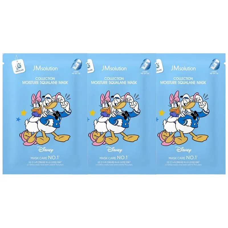 JM Solution - Collection Moisture Squalane Mask (Pack of 3)