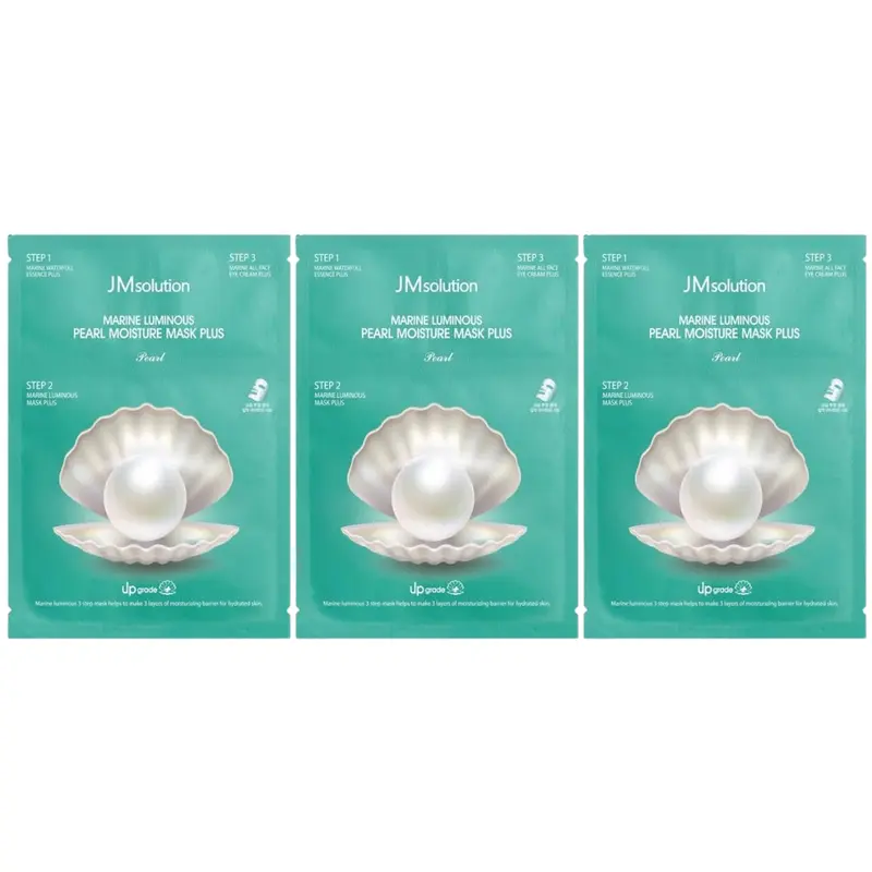 JM Solution - Marine Luminous Pearl Moisture Mask Pearl 24ml. (Pack of 3)