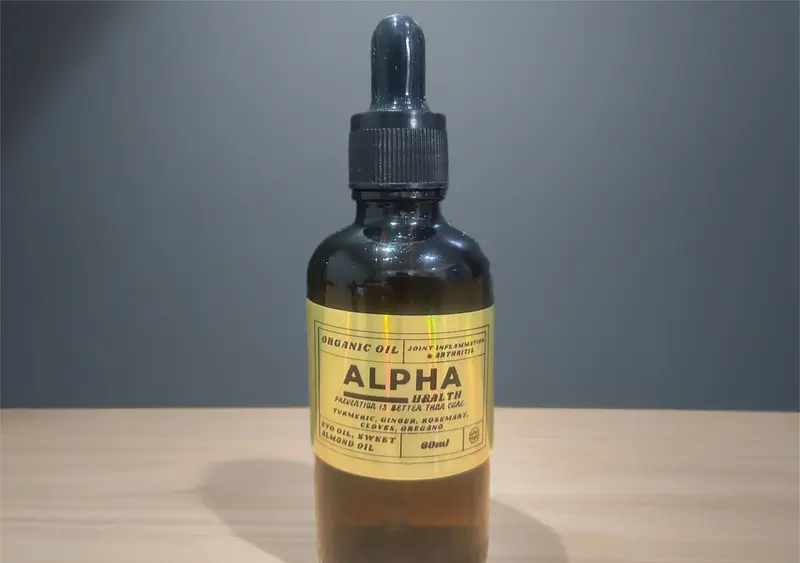 Joint Inflammation & Arthritis Oil – Turmeric, Ginger & Herbal Support