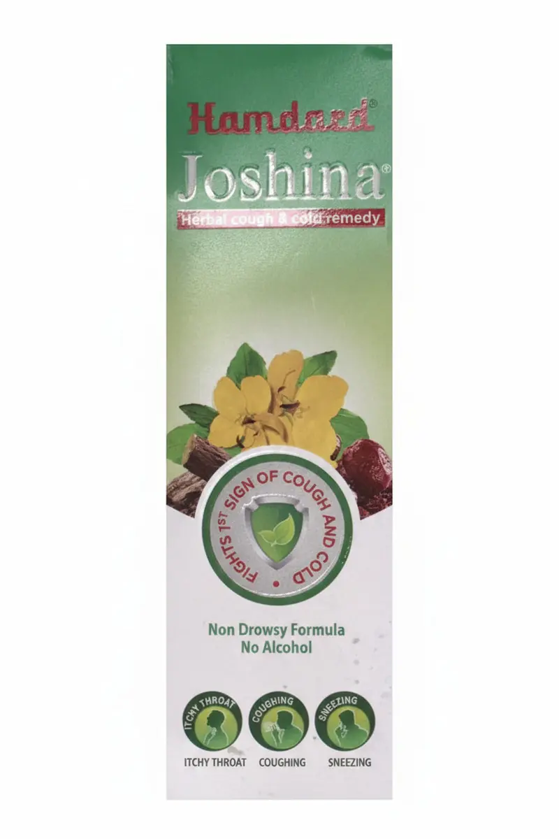 Joshina Syrup – Non-Drowsy Relief for Cough & Sore Throat | Herbal Cold & Flu Support