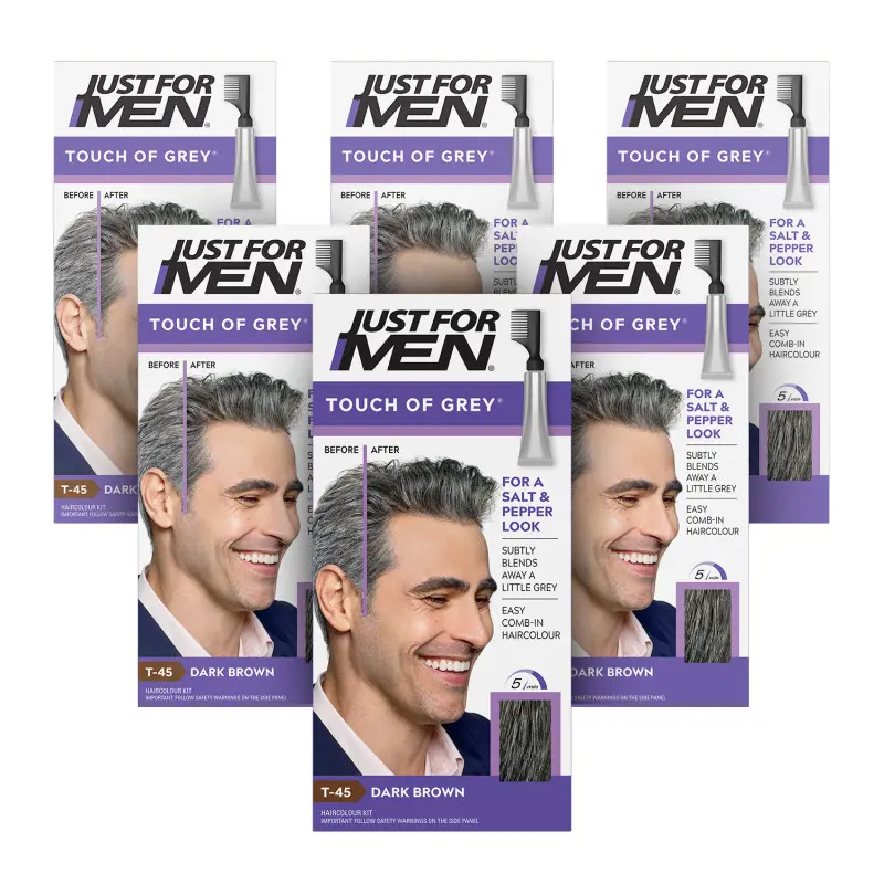 Just for Men Touch of Grey - Dark Brown-Grey