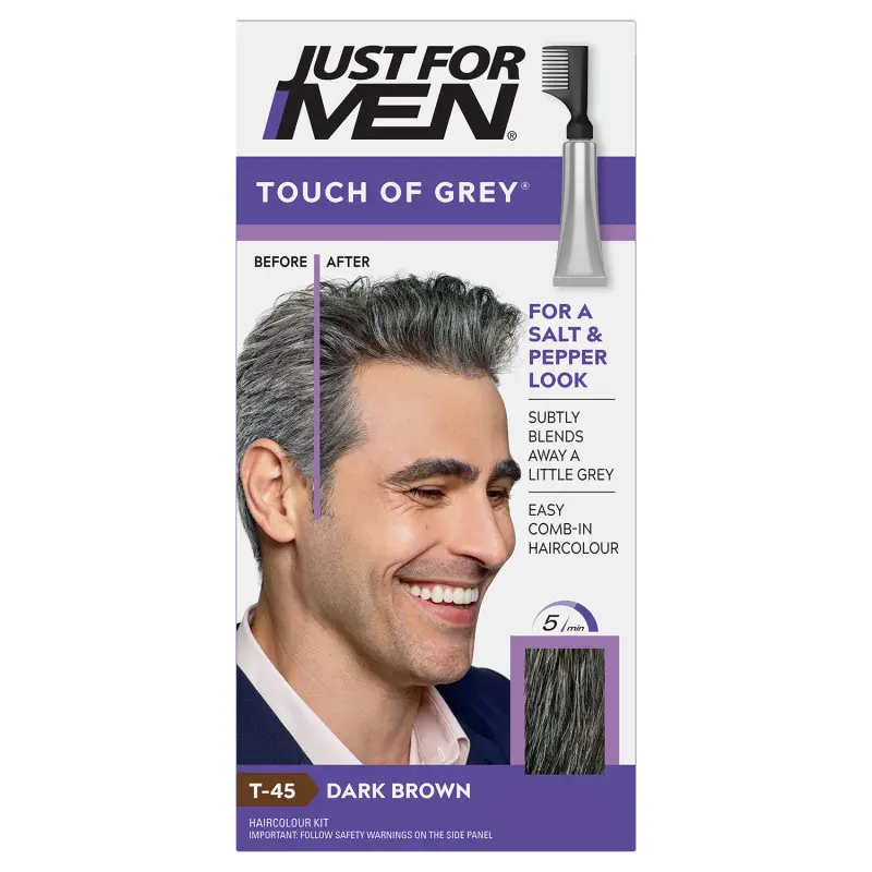 Just for Men Touch of Grey - Dark Brown-Grey