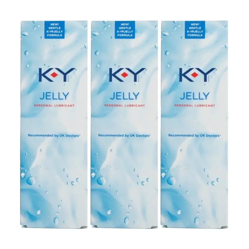 K-Y Jelly Personal Lubricant - Triple Pack