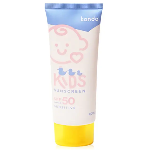 Kanda - Kids Sensitive Sunscreen Lotion SPF50 PA+++ 80ml.