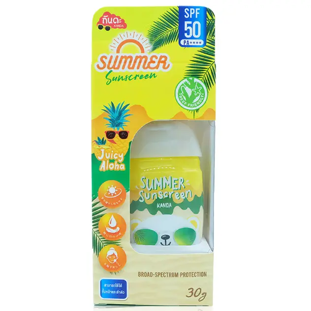Kanda - Summer Sunscreen Juicy Aloha SPF50/PA++++ 30g.