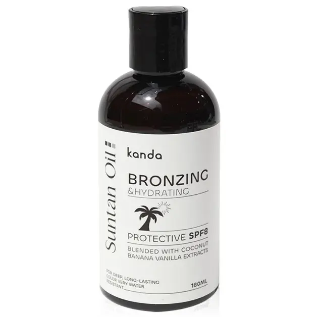 Kanda - Suntan Oil Protective SPF8 180ml.