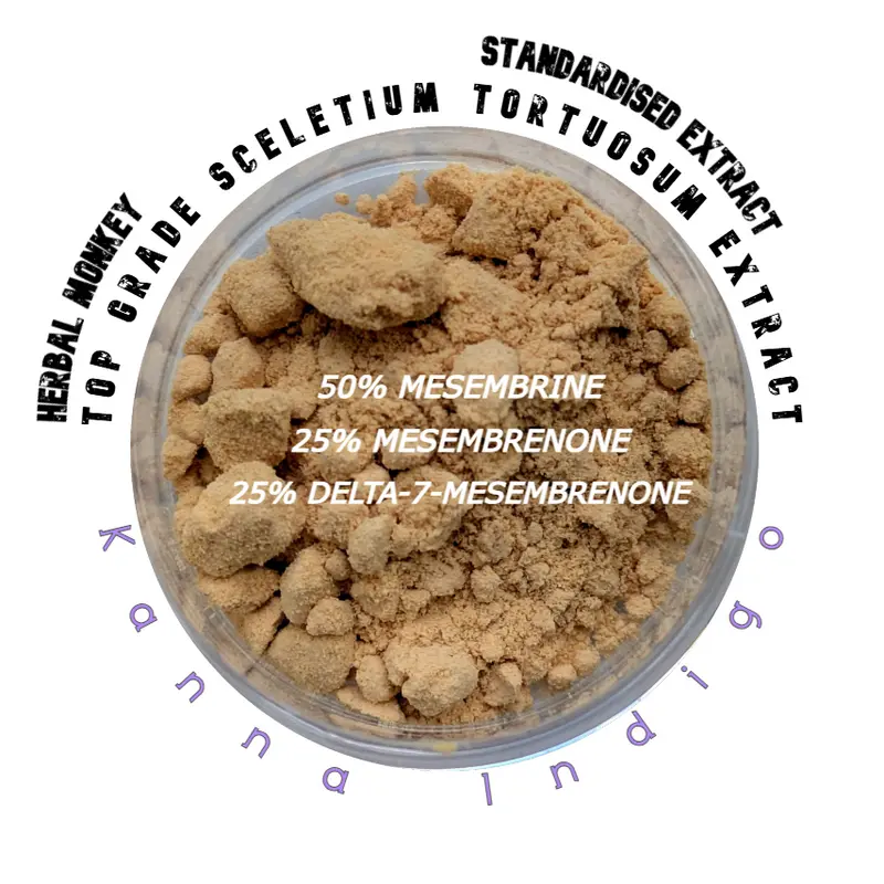 Kanna Indigo Standardised Extract | Sceletium Tortuosum Extract | 7% Alkaloids Indigo Extract