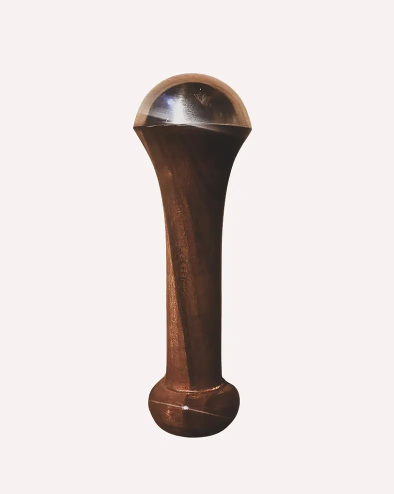 Kansa Wand - Teak Wood for Ayurvedic Massage.